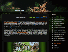 Tablet Screenshot of east-garston.com